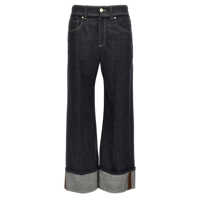Blugi Brunello Cucinelli Turn Up Jeans Femei