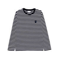 Topuri Maison Kitsuné Bold Fox Head Patch Comfort Marin T-Shirt-Shirt Clothing Barbati