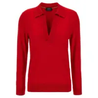 Tricouri Polo Brioni Cashmere And Silk Polo Shirt Femei