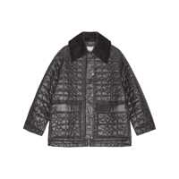 Paltoane Ganni Black Coat Femei