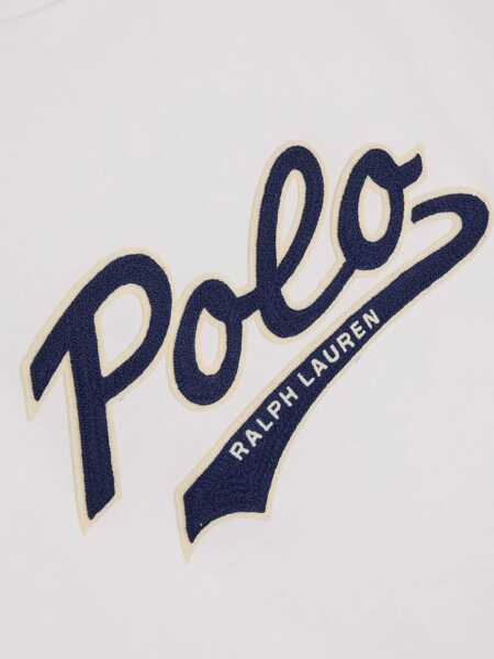 Tricouri Polo Ralph Lauren Polo logo T-shirt White Barbati (BM 18115422) 4