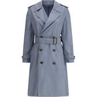 Paltoane Silk long Trench Coat Femei