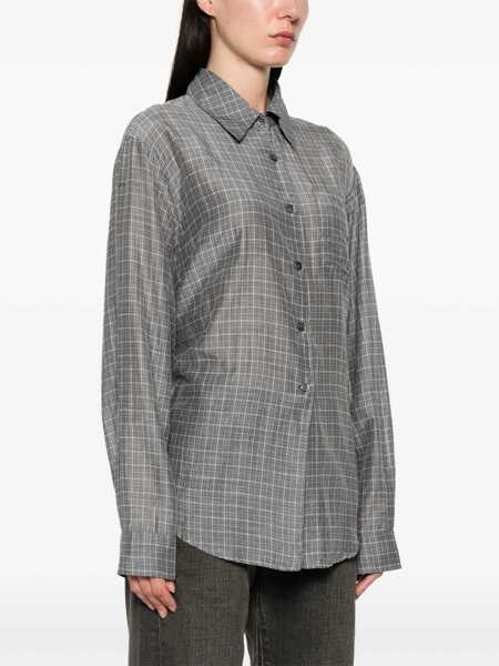 Bluze OUR LEGACY Apron Shirt GREY Femei (BM 18115825) 4