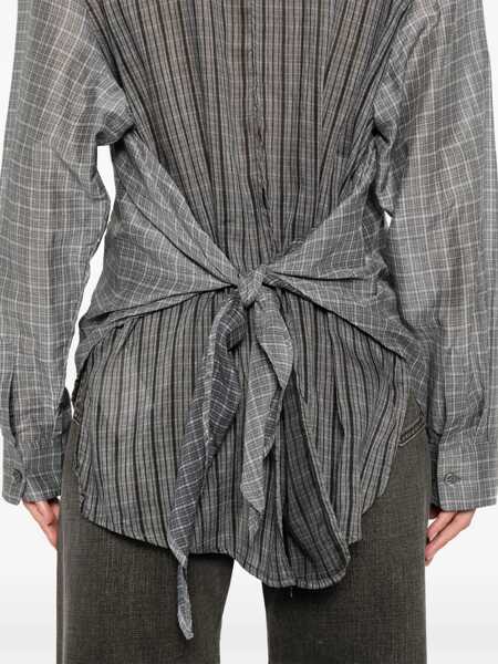 Bluze OUR LEGACY Apron Shirt GREY Femei (BM 18115825) 5