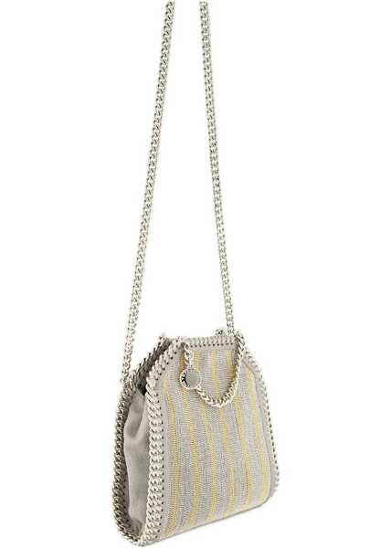 Genti de mana Stella McCartney Falabella Micro Tote Bag GREY Femei (BM 18115834) 3