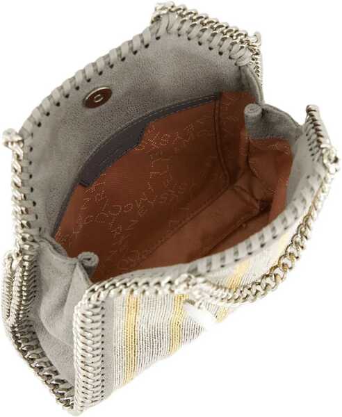 Genti de mana Stella McCartney Falabella Micro Tote Bag GREY Femei (BM 18115834) 5