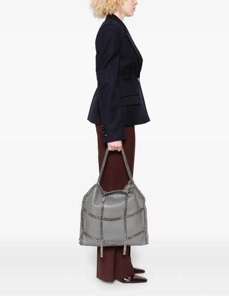 Genti de umar Stella McCartney Limited-Edition Falabella Chain Cage Mini Tote Bag GREY Femei (BM 18115840) 2