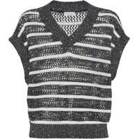 Pulovere casual Striped Vest Femei