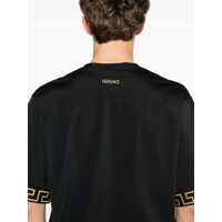 Topuri Versace pentru Barbati - Topuri Versace Versace T-Shirts And Polos Black Barbati (BM 18157362) - B-mall.ro
