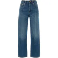 Blugi Tory Burch Slim Denim Cotton Jeans Femei