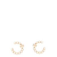 Cercei Tory Burch Kira Pearl Loop Earrings Femei