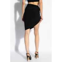 Imbracaminte Dama pagina 433 - Fuste JACQUEMUS Jacquemus La Mini Jupe Drapeado Skirt Black Femei (BM 18158082) - B-mall.ro