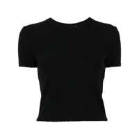 Tricouri Alexander Wang Black T-Shirt Femei