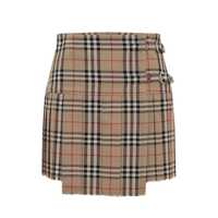Fuste Burberry Check Skirt Femei