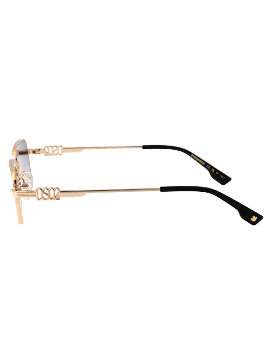 Ochelari de soare DSQUARED2 DSQUARED2 Sunglasses LKS08 GOLD BLUE Barbati (BM 18162276) 3