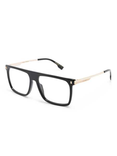 Ochelari de soare DSQUARED2 DSQUARED2 Optical 2M2 BLK GOLD B Barbati (BM 18162285) 2