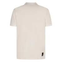 Tricouri Polo Emporio Armani pentru Barbati - Tricouri Polo Emporio Armani Emporio Armani Knitted Cotton Polo Shirt WHITE Barbati (BM 18162462) - B-mall.ro