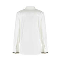 Camasi Brunello Cucinelli Dama - Camasi Brunello Cucinelli Brunello Cucinelli Cotton Blend Shirt WHITE Femei (BM 18164526) - B-mall.ro