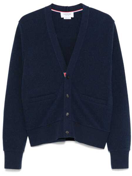 Pulovere Thom Browne Thom Browne Sweaters BLUE Barbati (BM 18164853) 1