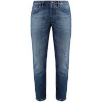Blugi Dondup Brighton 5-Pocket Straight-Leg Jeans Barbati