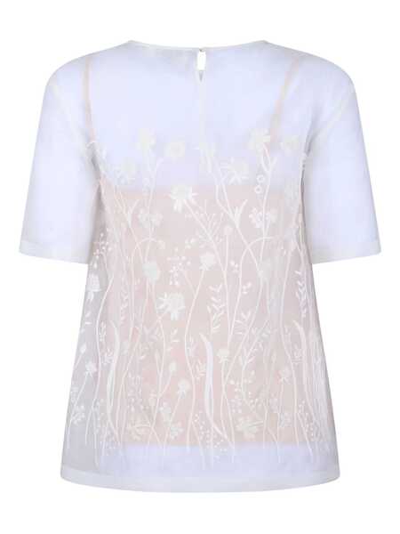 Bluze P.A.R.O.S.H. BLOUSE White Femei (BM 18166152) 2