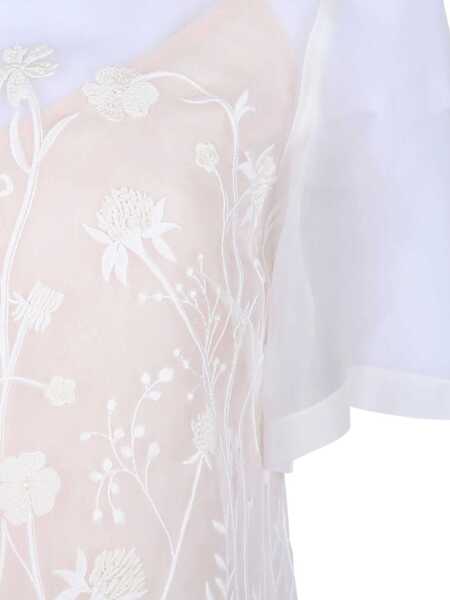 Bluze P.A.R.O.S.H. BLOUSE White Femei (BM 18166152) 4