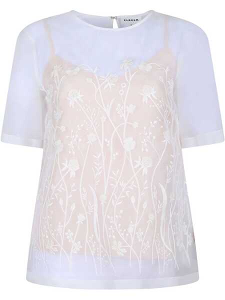Bluze P.A.R.O.S.H. BLOUSE White Femei (BM 18166152) 1