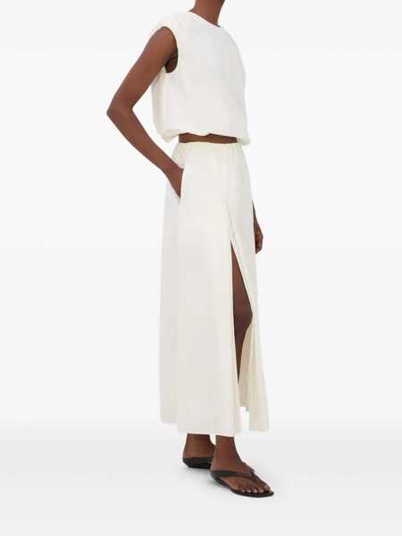 Fuste casual LOULOU DE SAISON Skirts White Femei (BM 18166317) 3