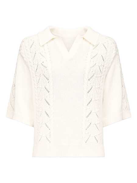 Tricouri Polo LOULOU DE SAISON Polo shirts White Femei (BM 18166380) 1