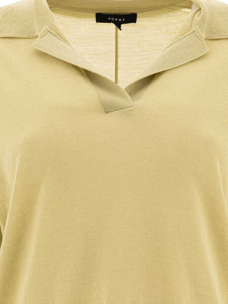 Tricouri Polo SOEUR Elton polo shirt Green Femei (BM 18166413) 3