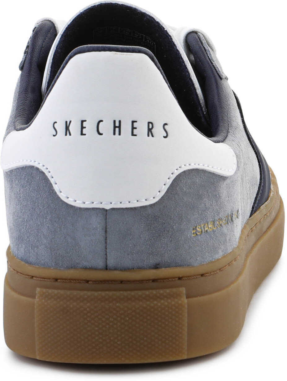 Sneakers SKECHERS Arch Fit Legend - Romah Gray/Navy Grey/Navy Barbati (BM 18166747) 5