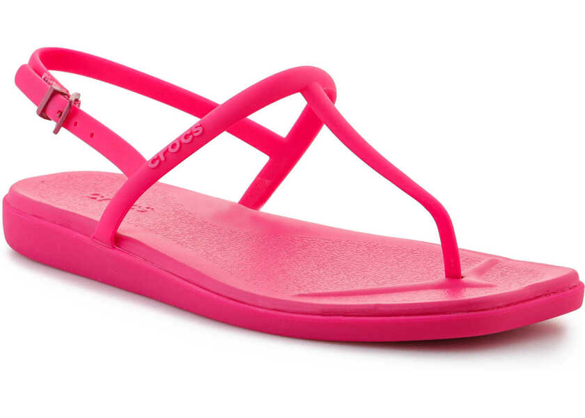 Slapi Crocs Miami Thong Flip Dragon Fruit Pink Femei (BM 18166771) 1