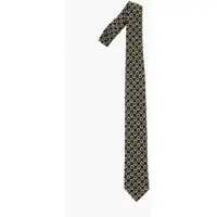 Cravate CORNELIANI Floral Patterned Wool Tie