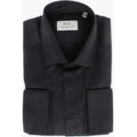 Camasi casual CORNELIANI Cc Collection Popeline Shirt With Hidden Buttoning
