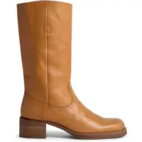 Cizme casual Hammered Leather Biker Boots Heel 5 Cm Barbati