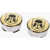 CORNELIANI Brass Button Covers With Emblem Beige