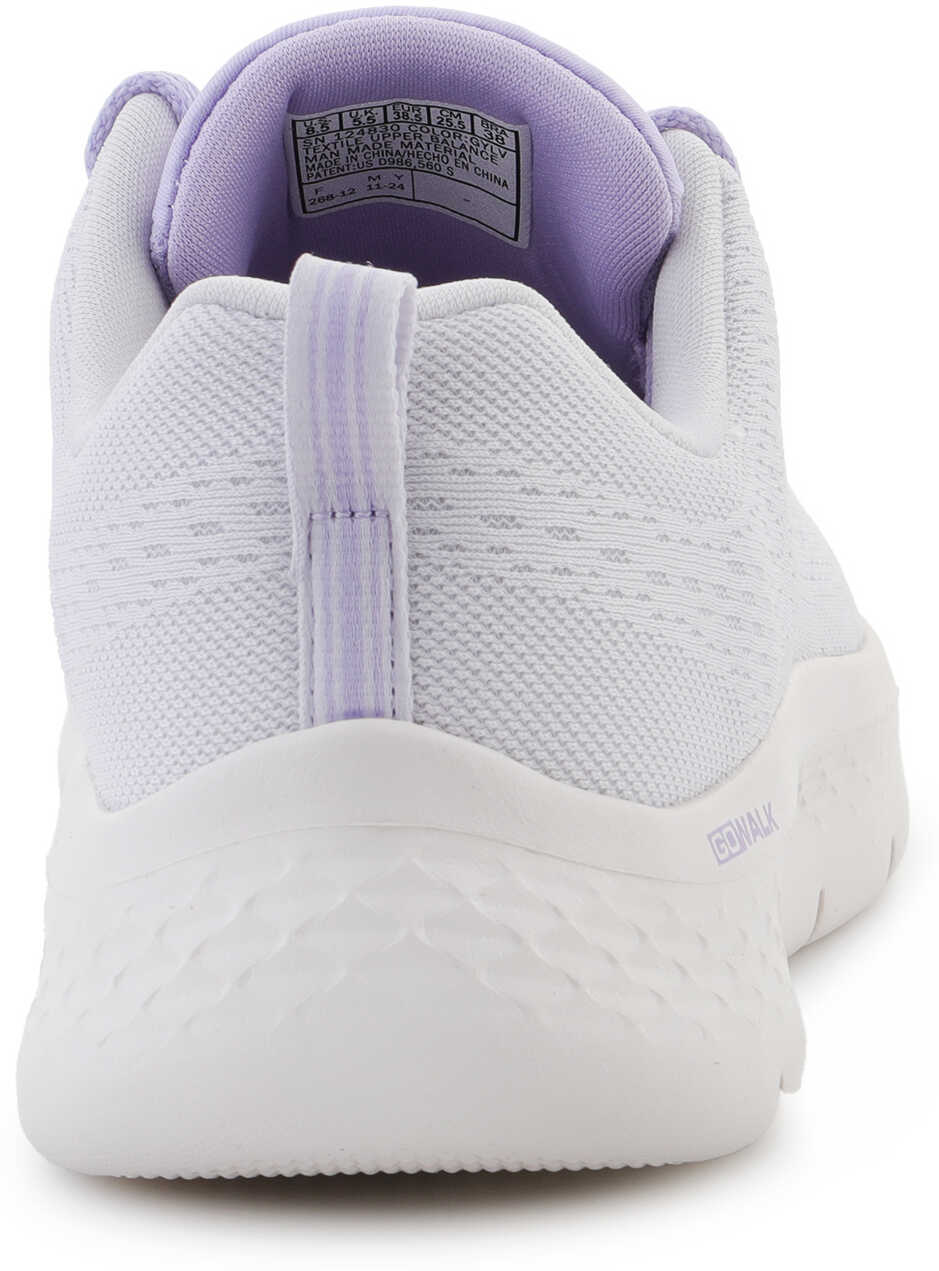 Sneakers SKECHERS Go Walk Flex-Kali Gray/Lavender Grey/Purple Femei (BM 18167185) 5