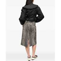 Bomber jacket Dama - Bomber jacket Ganni Duchesse bomber Jacket BLACK Femei (BM 18167218) - B-mall.ro