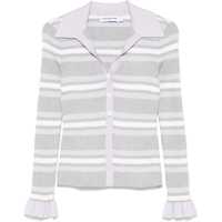 Pulovere casual Striped Knit Top Femei