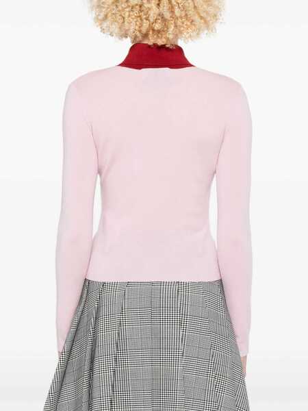 Cardigane Self-Portrait Wool Cardigan PINK Femei (BM 18167386) 4