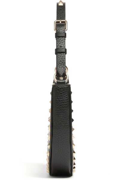 Genti de umar Valentino Garavani Mini Rockstud Hobo Bag BLACK Femei (BM 18167425) 5