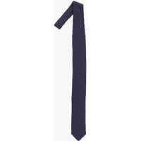 Cravate CORNELIANI Geometric Patterned Cashmere Blend Tie