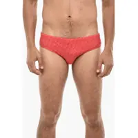 Chiloti D2 Geometric Motif Swim Briefs Barbati