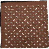 Esarfe Patterned Silk Pocket Square Barbati