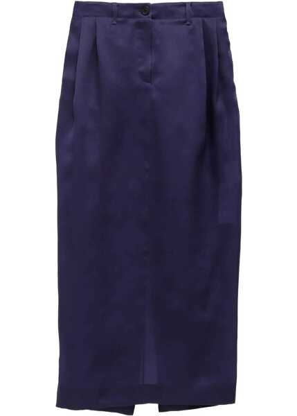 Fuste Khaite Lucian midi Skirt AMETHYST Femei (BM 18167722) 1