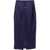 Khaite Lucian midi Skirt AMETHYST