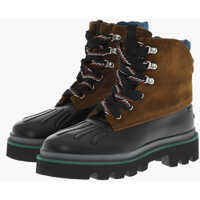 Ghete Mountain Hiking Boots With Leather Details Barbati