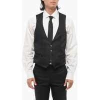 Veste costum Silk Satin Vest With Five Buttons Barbati