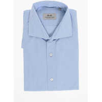 Camasi casual Cc Collection Hairline Patterned Distressed Cotton Shirt Barbati