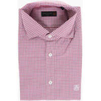 Camasi casual CORNELIANI Id Checked Cotton Shirt